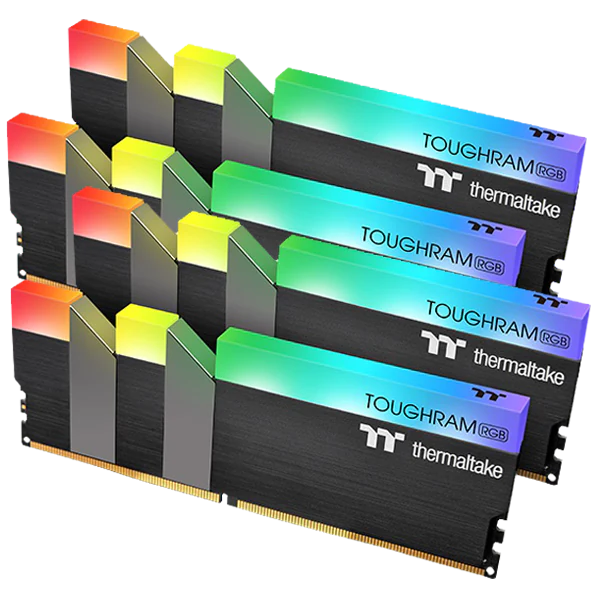 32 ГБ DDR4 3600 МГц Thermaltake TOUGHRAM RGB Black