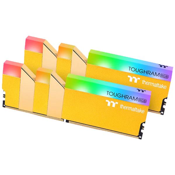 16 ГБ DDR4 3600 МГц Thermaltake TOUGHRAM RGB Gold